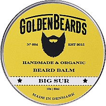 Balsam do brody Big sur - Golden Beards Beard Balm — Zdjęcie N3