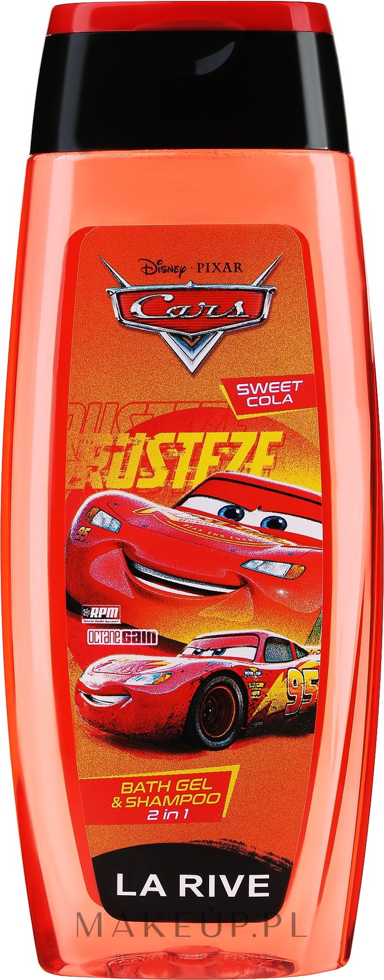 La Rive Cars - Żel do kąpieli i szampon 2 w 1 dla dzieci — Zdjęcie 250 ml