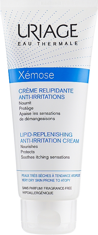 Krem kojąco-łagodzący do skóry podrażnionej - Uriage Xémose Lipid Replenishing Anti-Irritation Cream — Zdjęcie N1
