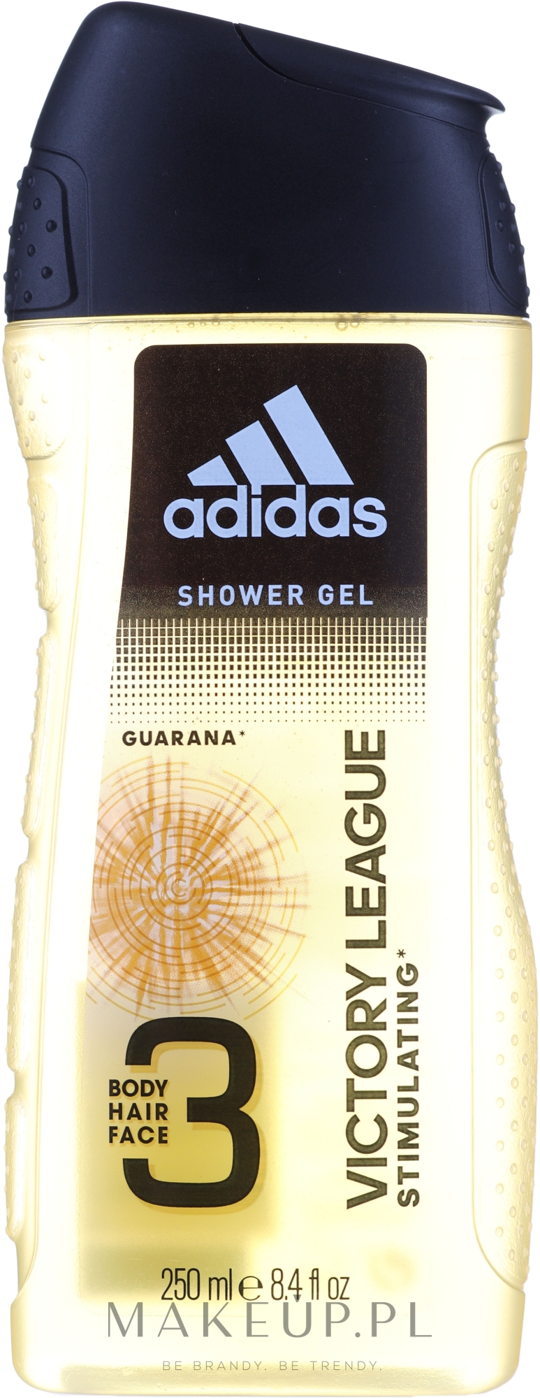 Adidas Victory League - Żel pod prysznic 3 w 1 dla mężczyzn — Zdjęcie 250 ml