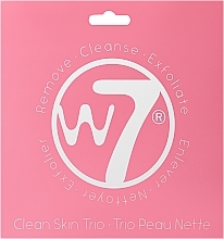 Kup Zestaw płatków oczyszczających - W7 Clean Skin Trio Pads