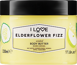 Kup Pachnące masło do ciała Koktajl z czarnego bzu - I Love... Elderflower Fizz Body Butter
