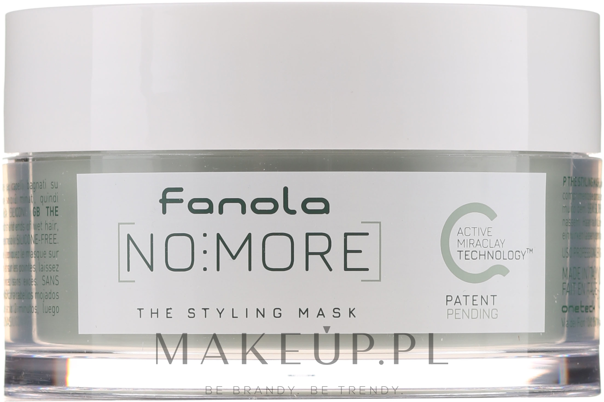 Maska stylizująca do włosów - Fanola No More The Styling Mask  — Zdjęcie 200 ml