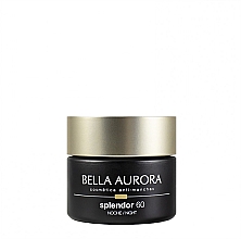 Krem do twarzy na noc - Bella Aurora Splendor 60 Fortifying Anti-Aging Treatment Night Cream  — Zdjęcie N2
