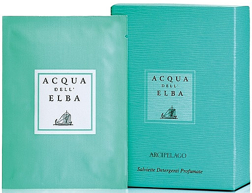 Acqua dell Elba Arcipelago Men Perfumed Refreshing Wet Wipes - Perfumowane chusteczki nawilżane dla mężczyzn — Zdjęcie N1