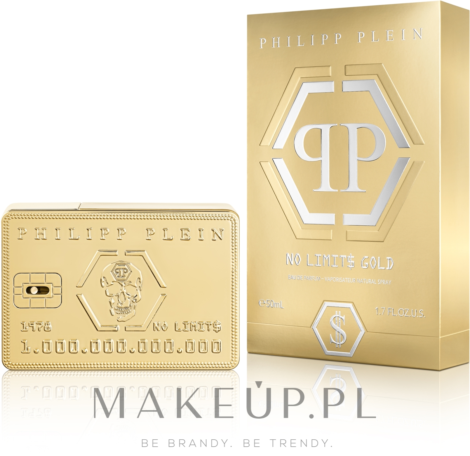 Philipp Plein No Limits Gold - Woda perfumowana — Zdjęcie 50 ml