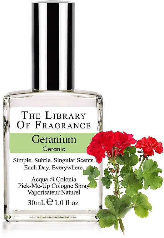 Demeter Fragrance The Library of Fragrance Geranium - Woda kolońska  — Zdjęcie N1