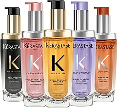 Olejek nabłyszczający do włosów - Kerastase Chroma Absolu Radiance Sublimating Oil Refillable (jednostka zamienna) — Zdjęcie N11