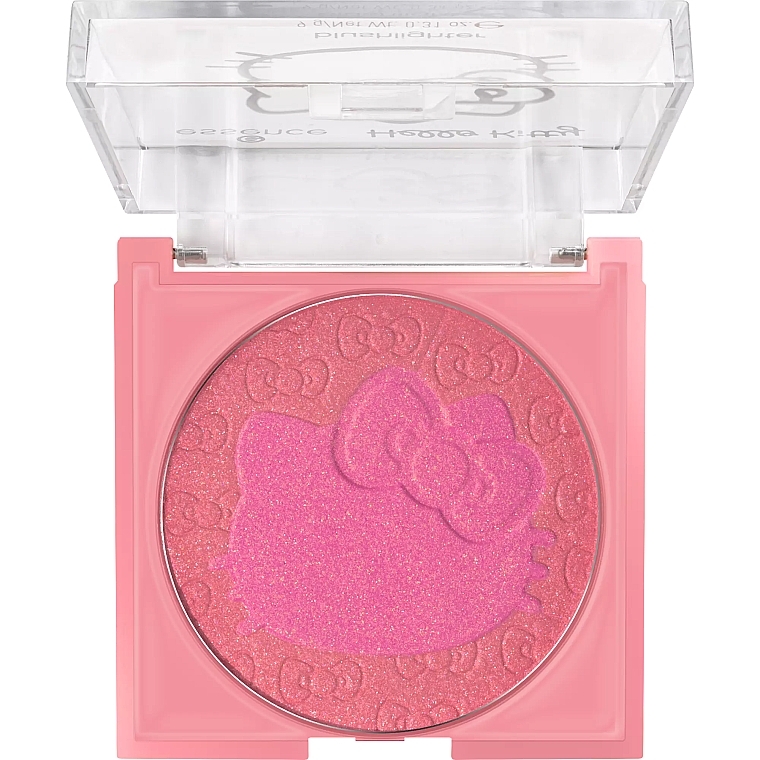 Róż do policzków i rozświetlacz do twarzy 2 w 1 - Essence Hello Kitty Blushlighter — Zdjęcie N2