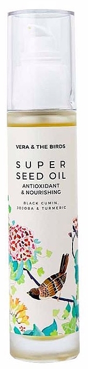 Przeciwutleniający odżywczy olejek do twarzy - Vera & The Birds Super Seed Oil — Zdjęcie N1