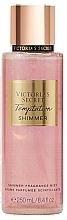 Perfumowany spray do ciała z drobinkami - Victoria’s Secret Temptation Shimmer Fragrance Mist  — Zdjęcie N1