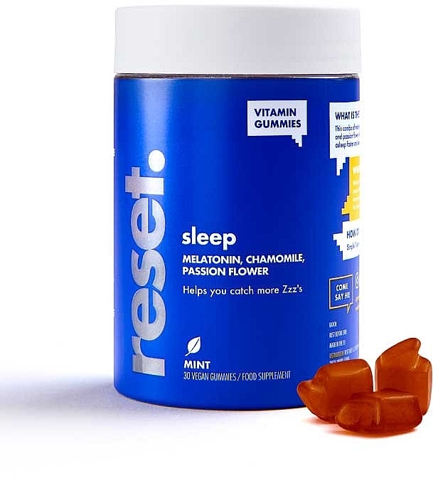 Suplement diety Sleep - Reset Sleep Vitamins Sleep Vitamin Gummies — Zdjęcie N1