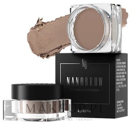 Pomada do brwi - Nanobrow Eyebrow Pomade — Zdjęcie Light Brown