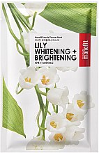 Kup Maska na tkaninie do twarzy z lilią - Manefit Beauty Planner Lily Whitening + Brightening Mask