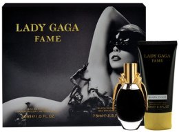 Kup Lady Gaga Fame Black Fluid - Zestaw (edp/30ml + sh/gel/75ml)