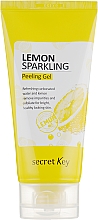 Cytrynowy peeling do twarzy - Secret Key Lemon Sparkling Peeling Gel — Zdjęcie N2