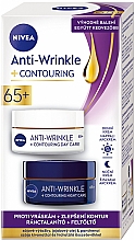 Kup Zestaw - Nivea Anti-Wrinkle+Contouring 65+ (d/cr/50ml + n/cr/50ml)