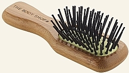 Bambusowa szczotka do włosów - The Body Shop Mini Bamboo Paddle Hairbrush — Zdjęcie N4