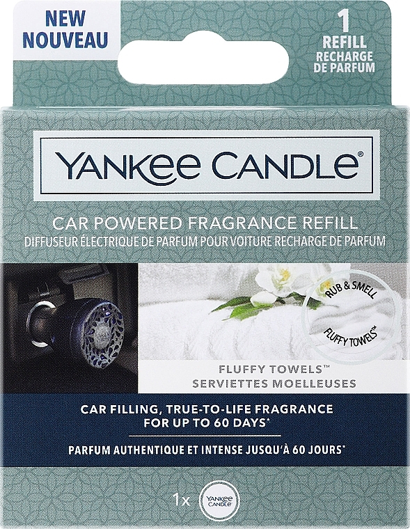Zapach do elektrycznego odświeżacza do samochodu - Yankee Candle Car Powered Fragrance Refill (wymienny wkład) — Zdjęcie N1
