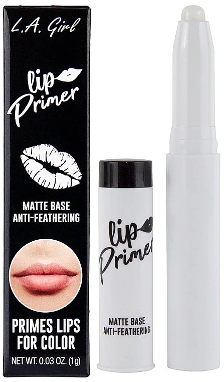 Baza do ust - L.A. Girl Lip Primer Clear — Zdjęcie N4