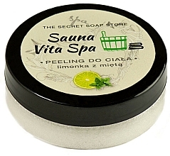 Kup Peeling do ciała Limonka z miętą - Soap&Friends Sauna Vita Spa