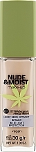 Hypoalergiczny fluid nawilżająco-odżywczy - Bell HypoAllergenic Nude & Moist Make-up — Zdjęcie N1