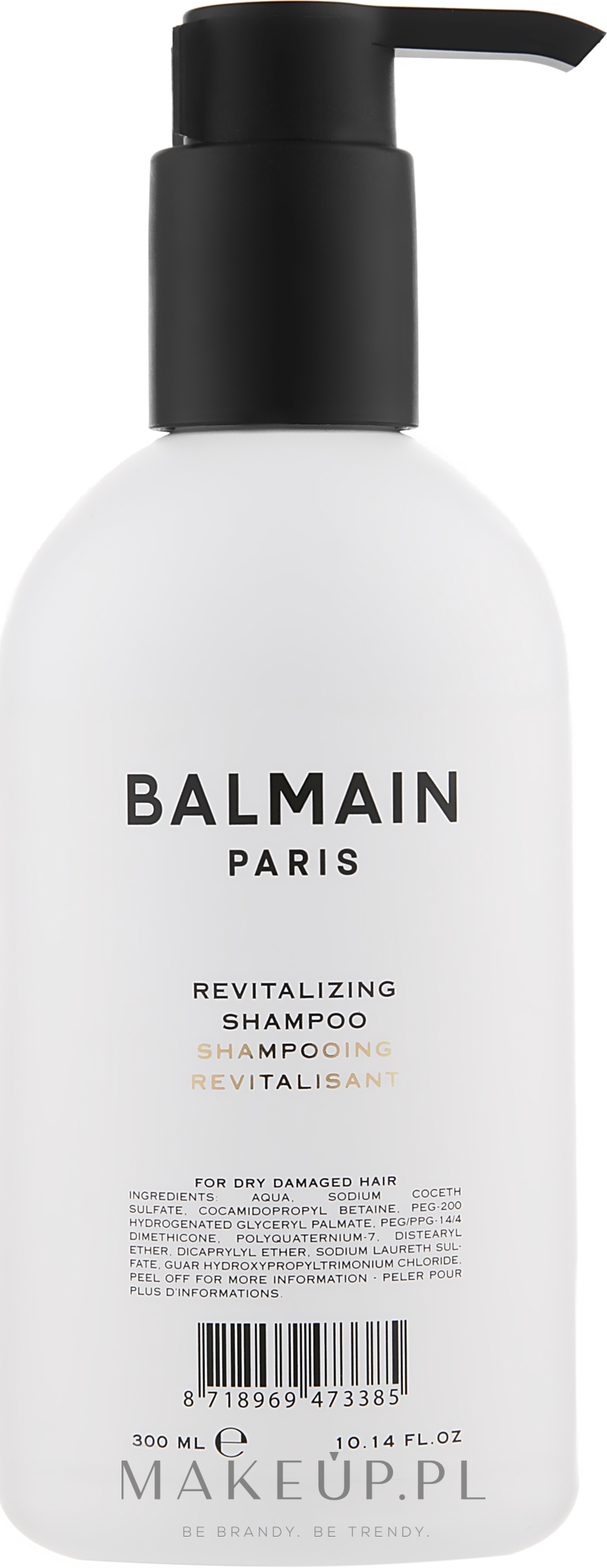 Rewitalizujący szampon do włosów - Balmain Paris Hair Couture Revitalizing Shampoo — Zdjęcie 300 ml