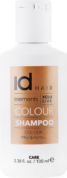 Szampon do włosów farbowanych z ceramidami, jagodami goji i olejem monoi - idHair Elements Xclusive Colour Shampoo — Zdjęcie N1