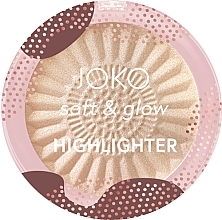 Rozświetlacz do twarzy - Joko Soft & Glow Highlighter  — Zdjęcie N1