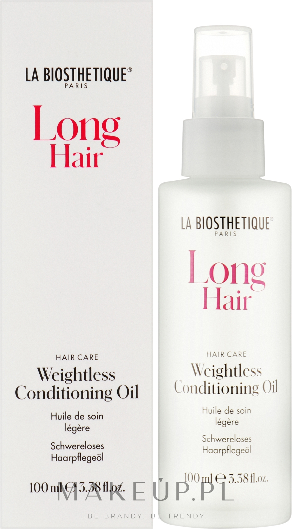 Odżywczy lekki olejek do włosów - La Biosthetique Long Hair Weightless Conditioning Oil — Zdjęcie 100 ml