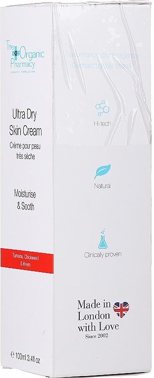 PRZECENA! Krem do bardzo suchej skóry - The Organic Pharmacy Ultra Dry Skin Cream * — Zdjęcie N3