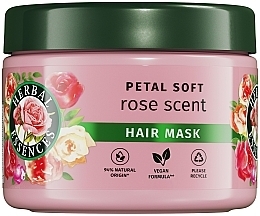 Zmiękczająca maska do włosów Róża - Herbal Essences Petal Soft Rose Scent Hair Mask — Zdjęcie N1