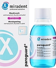 Płyn do płukania jamy ustnej z chlorheksydyną 0,2% - Miradent Paroguard Liquid — Zdjęcie N2