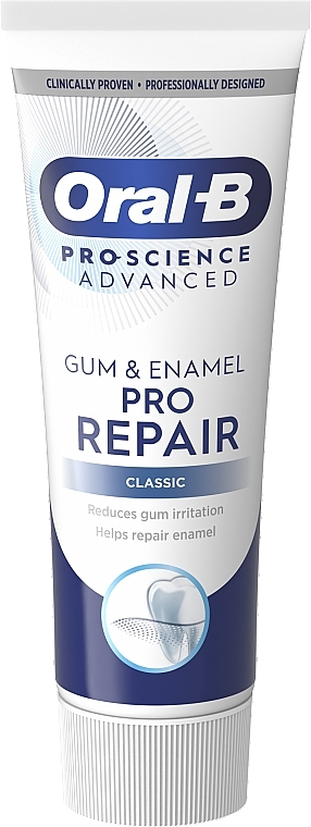 Pasta do zębów - Oral-B Pro-Science Advanced Gum & Enamel Pro Repair Classic — Zdjęcie N12