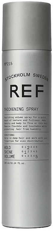 Spray zwiększający objętość i zagęszczający włosy - REF Thickening Spray — Zdjęcie N1
