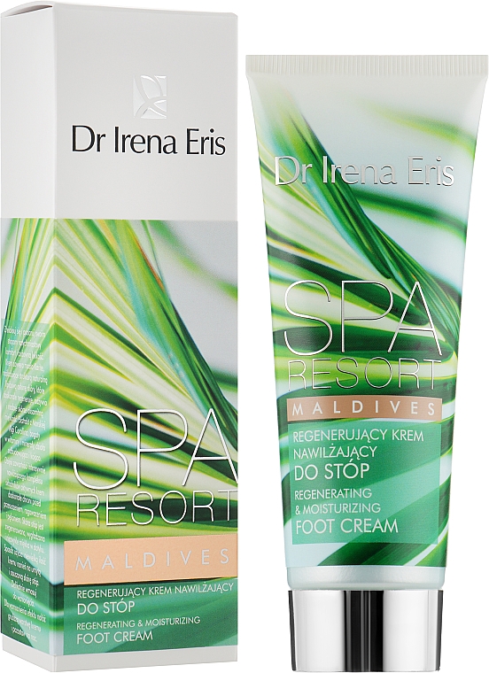 Rewitalizująco nawilżający krem do stóp - Dr Irena Eris Spa Resort Maldives Regenerating & Moisturizing Foot Cream — Zdjęcie N2