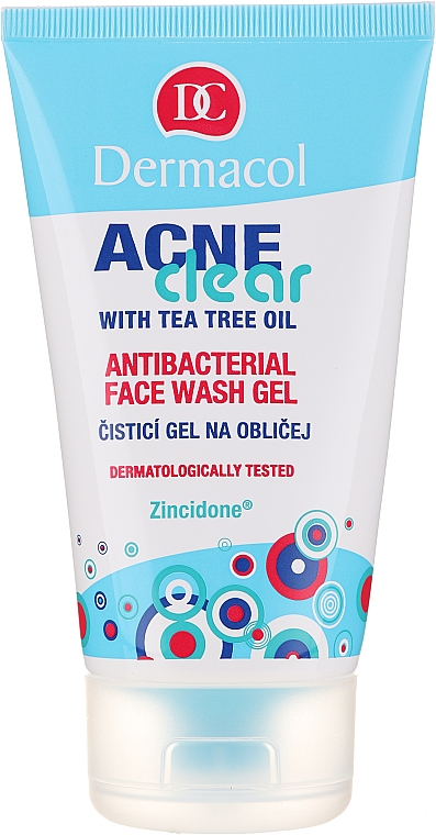 Antybakteryjny żel do mycia twarzy - Dermacol Acne Clear Antibacterial Face Wash Gel — Zdjęcie N1