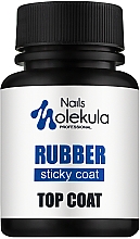 Top do paznokci - Nails Molekula Top Coat Rubber Sticky — Zdjęcie N2