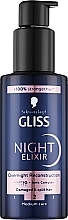 Kup Eliksir do włosów zniszczonych z rozdwojonymi końcówkami - Gliss Hair Repair Night Elixir Overnight Reconstruction