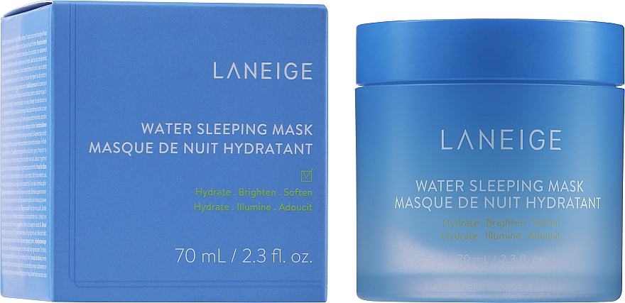 Wodna maska żelowa do twarzy na noc do wszystkich rodzajów skóry - Laneige Sleeping Care Water Sleeping Mask — Zdjęcie N1
