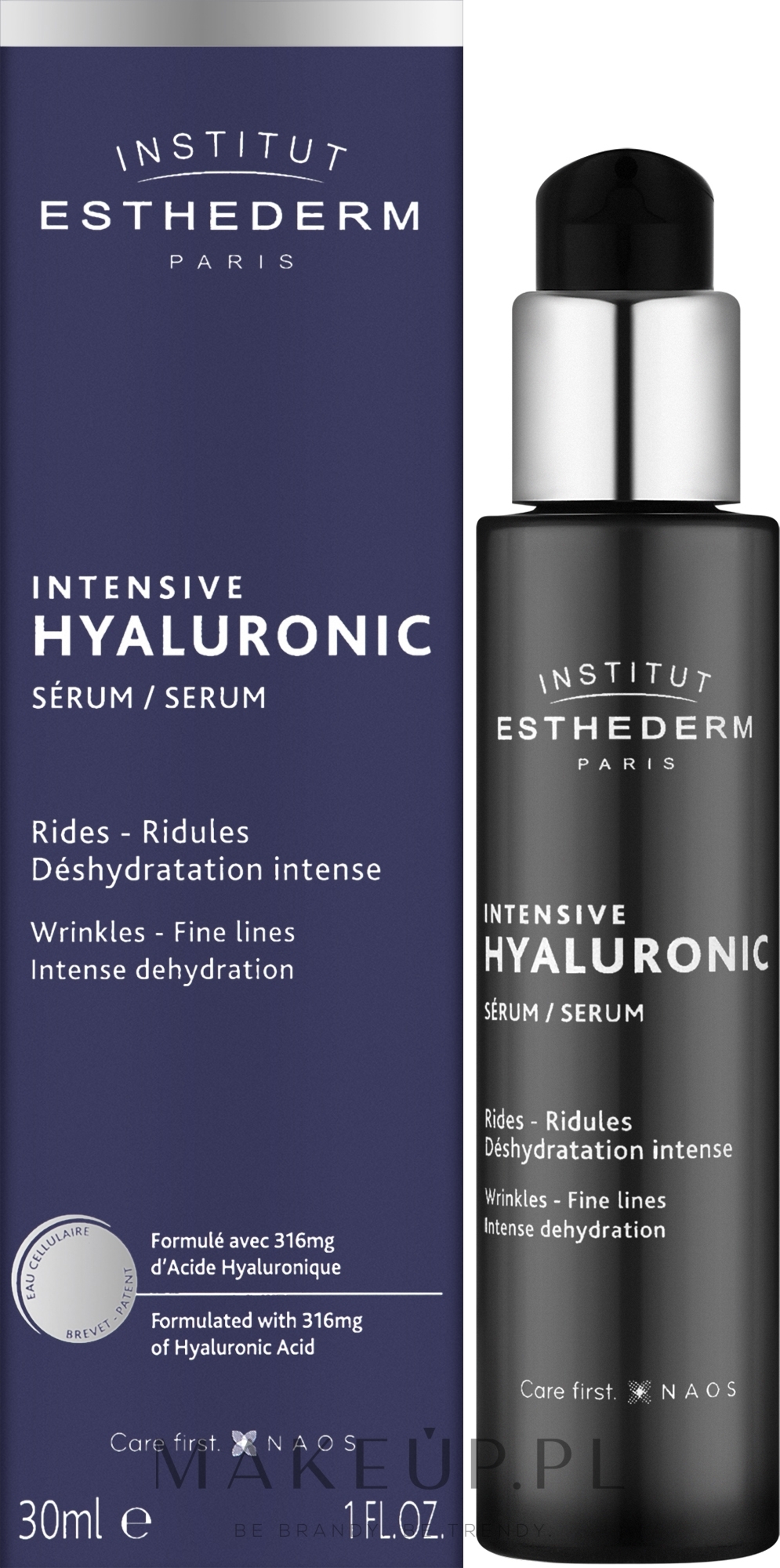Intensywne hialuronowe serum do twarzy - Institut Esthederm Intensive Hyaluronic Serum — Zdjęcie 30 ml