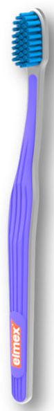 Ultramiękka szczoteczka do zębów, fioletowa - Elmex Swiss Made Ultra Soft Toothbrush  — Zdjęcie N1