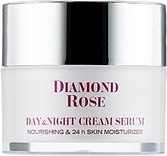 Kup Odżywczy krem serum do skóry suchej, dzień+noc - Diamond Rose Day and Night Cream Serum