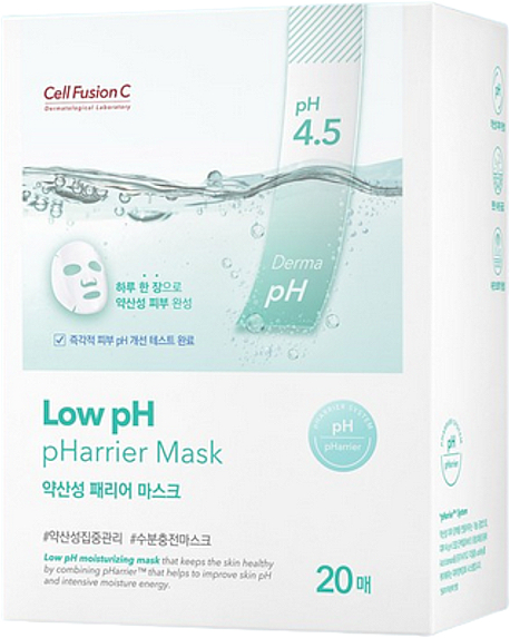 Maska do twarzy - Cell Fusion C Low pH pHarrier Mask — Zdjęcie N3