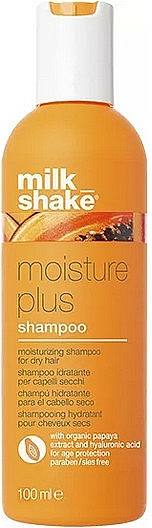 Nawilżający szampon do włosów suchych - Milk Shake Moisture Plus Hair Shampoo — Zdjęcie N1