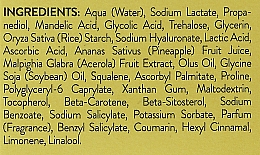 Nawilżająco-rozświetlające serum do twarzy - Bielenda Eco Sorbet Pineapple Acids Aha 3,5% Witamina C Face Serum — Zdjęcie N4