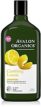 Kup Szampon oczyszczający Cytryna - Avalon Organics Lemon Clarifying Shampoo