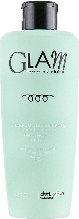 Dyscyplinujący szampon do włosów kręconych - Dott. Solari Glam Discipline Shampoo Curly Hair — Zdjęcie N3