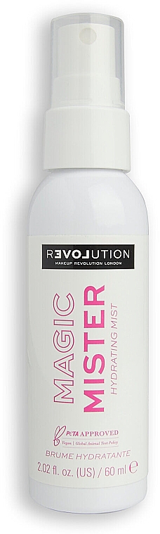 Nawilżająca mgiełka do twarzy - Relove By Revolution Hydrating Face Mist Magic Mister — Zdjęcie N1