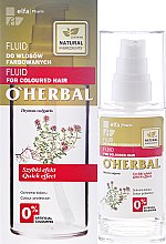 Kup Fluid z ekstraktem z macierzanki tymianku do włosów farbowanych - O'Herbal